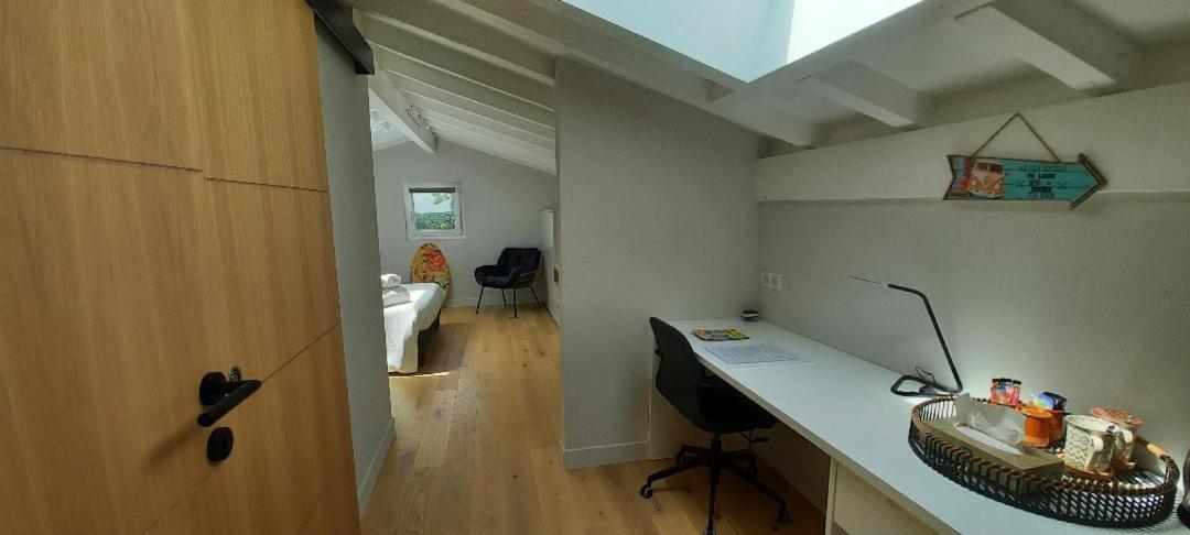 Chambre D'Hotes Avec Piscine Au Calme Dans Maison Basque Ascain Bagian luar foto
