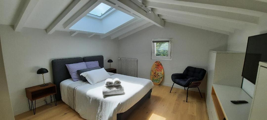 Chambre D'Hotes Avec Piscine Au Calme Dans Maison Basque Ascain Bagian luar foto