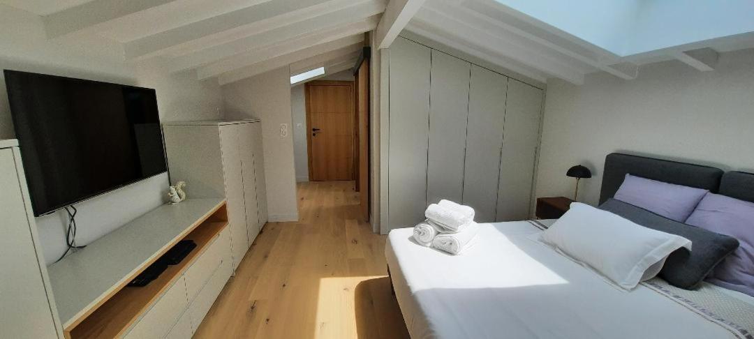 Chambre D'Hotes Avec Piscine Au Calme Dans Maison Basque Ascain Bagian luar foto